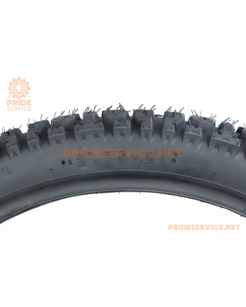 Шина 2,75-21 безкамерна, шипована MOTOCROSS Шина 2,75-21 безкамерна, шипована MOTOCROSS