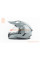Шолом кросовий (стандарт DOT) JUNIOR F-818-2 L (53-54см), сірий