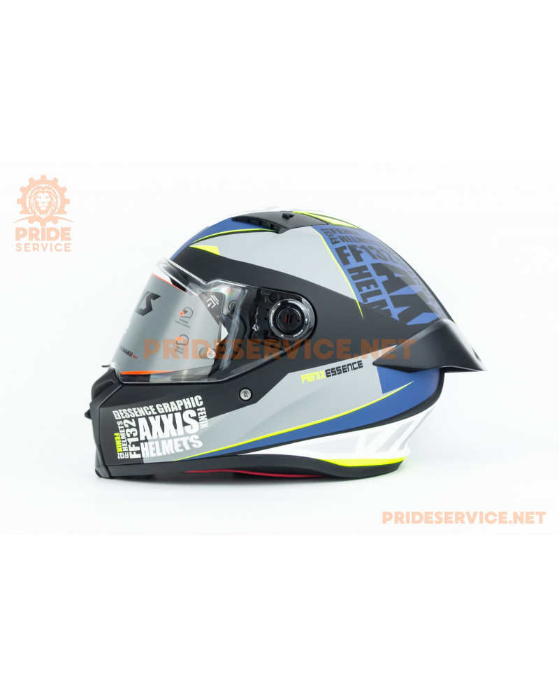 Шолом інтеграл FENIX Essence (стандарт DOT/ECE) S (55-56см), чорно-синій мат Шолом інтеграл FENIX Essence (стандарт DOT/ECE) S (55-56см), чорно-синій мат