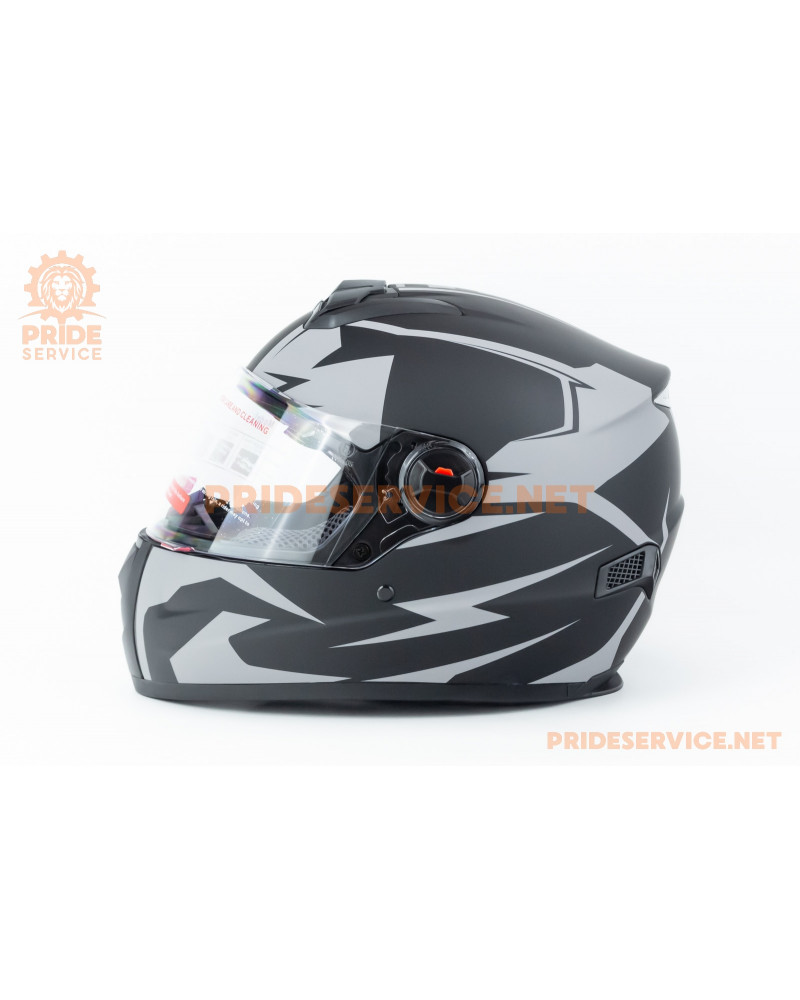 Шолом інтеграл, сонцезахисні окуляри М61 L (59-60см), чорно-сірий мат