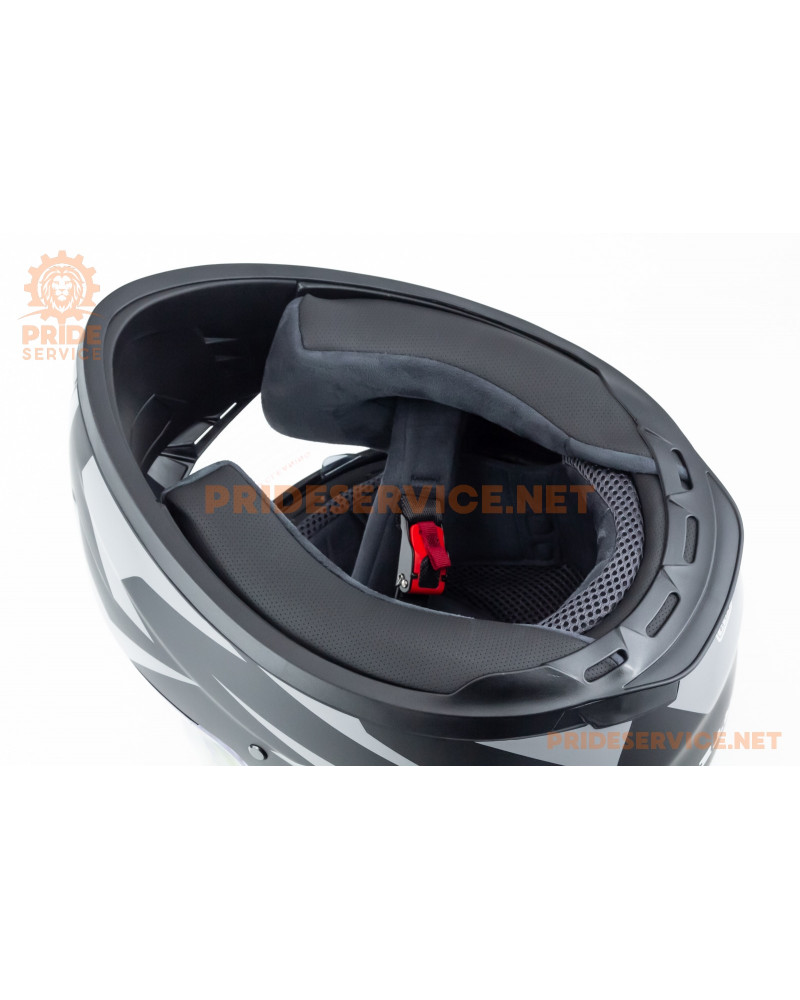 Шолом інтеграл, сонцезахисні окуляри М61 L (59-60см), чорно-сірий мат