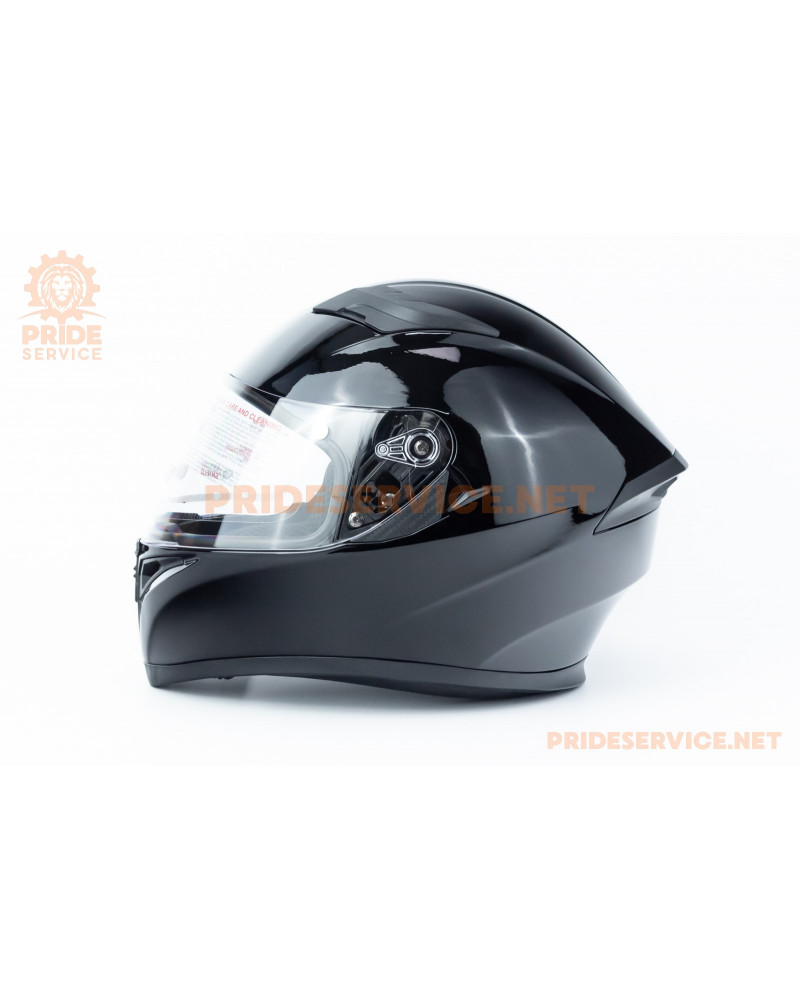 Шолом інтеграл, висувні окуляри GLX-316 L (59-60см), чорний