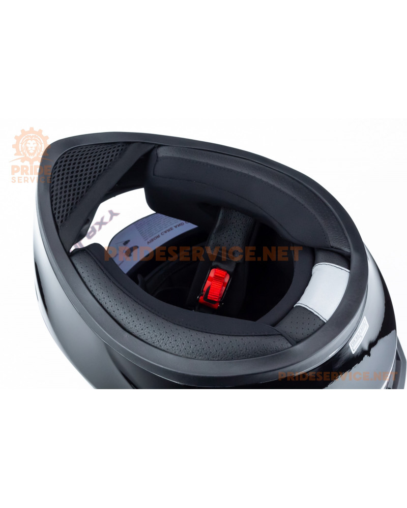 Шолом інтеграл, висувні окуляри GLX-316 L (59-60см), чорний