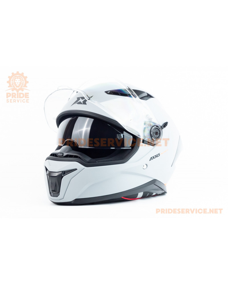 Шолом інтеграл (стандарт DOT/ECE), висувні окуляри PANTHER SV XL (61-62см), сірий мат