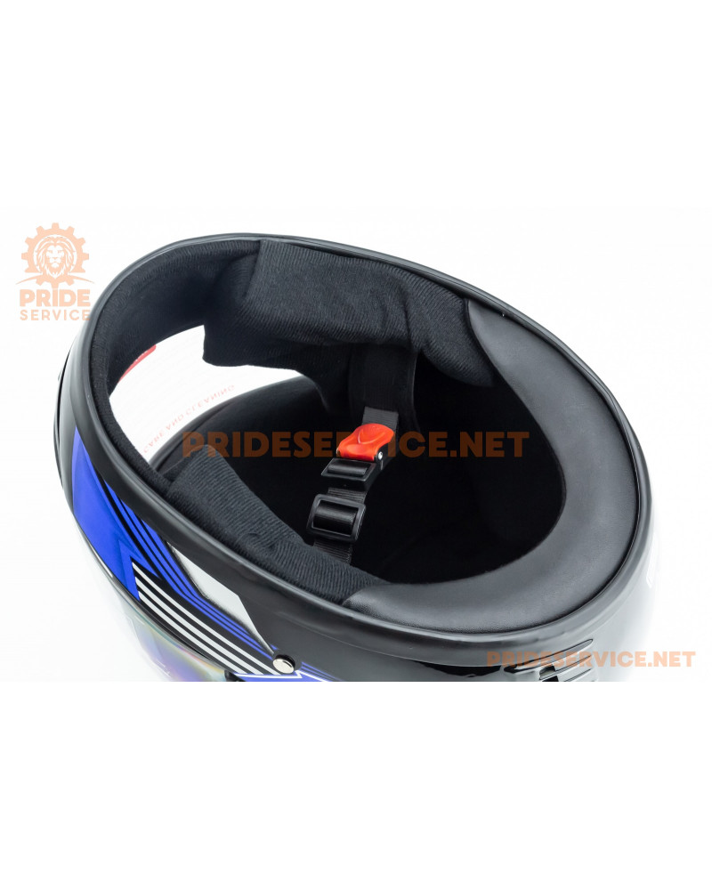Шолом інтеграл BLD-825A М (57-58см), чорно-синій