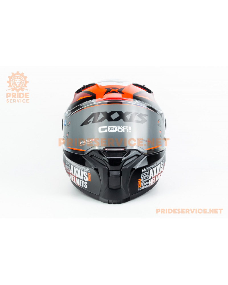 Шолом інтеграл FENIX ​​Essence (стандарт DOT/ECE) S (55-56см), чорно-червоний