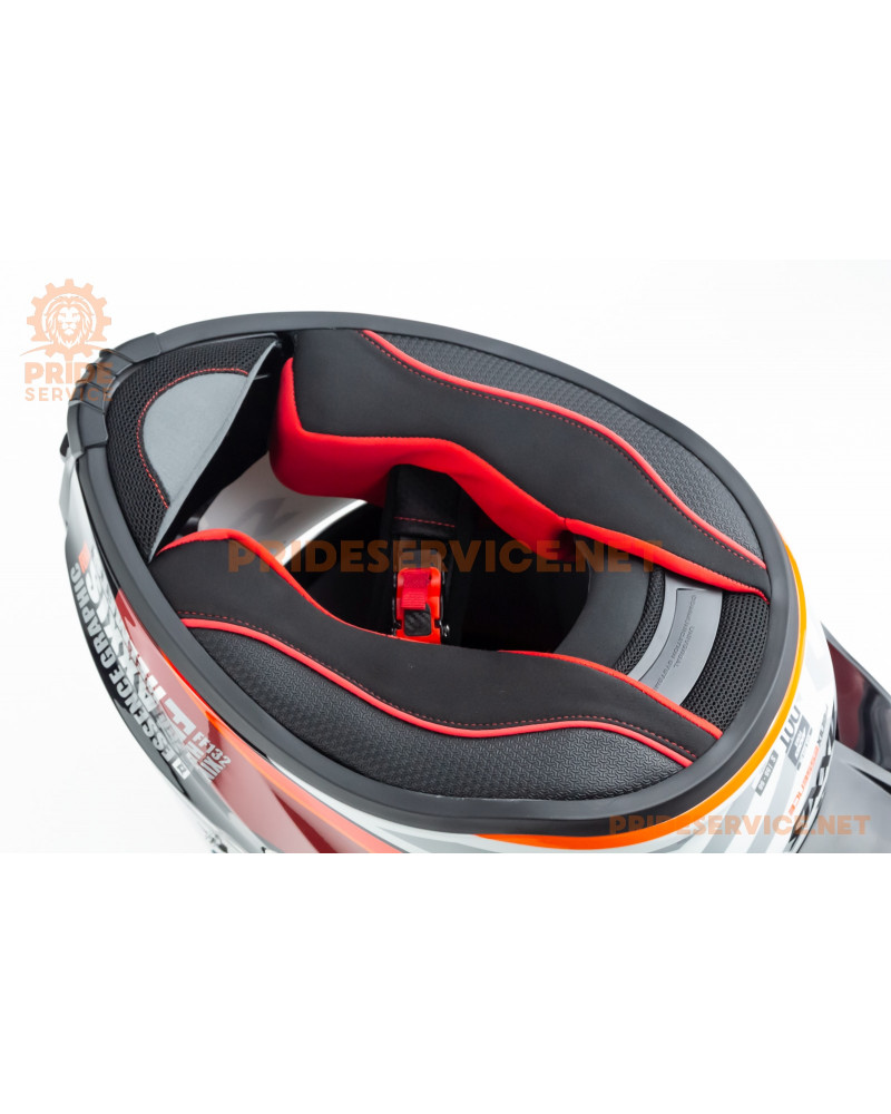 Шолом інтеграл FENIX ​​Essence (стандарт DOT/ECE) S (55-56см), чорно-червоний