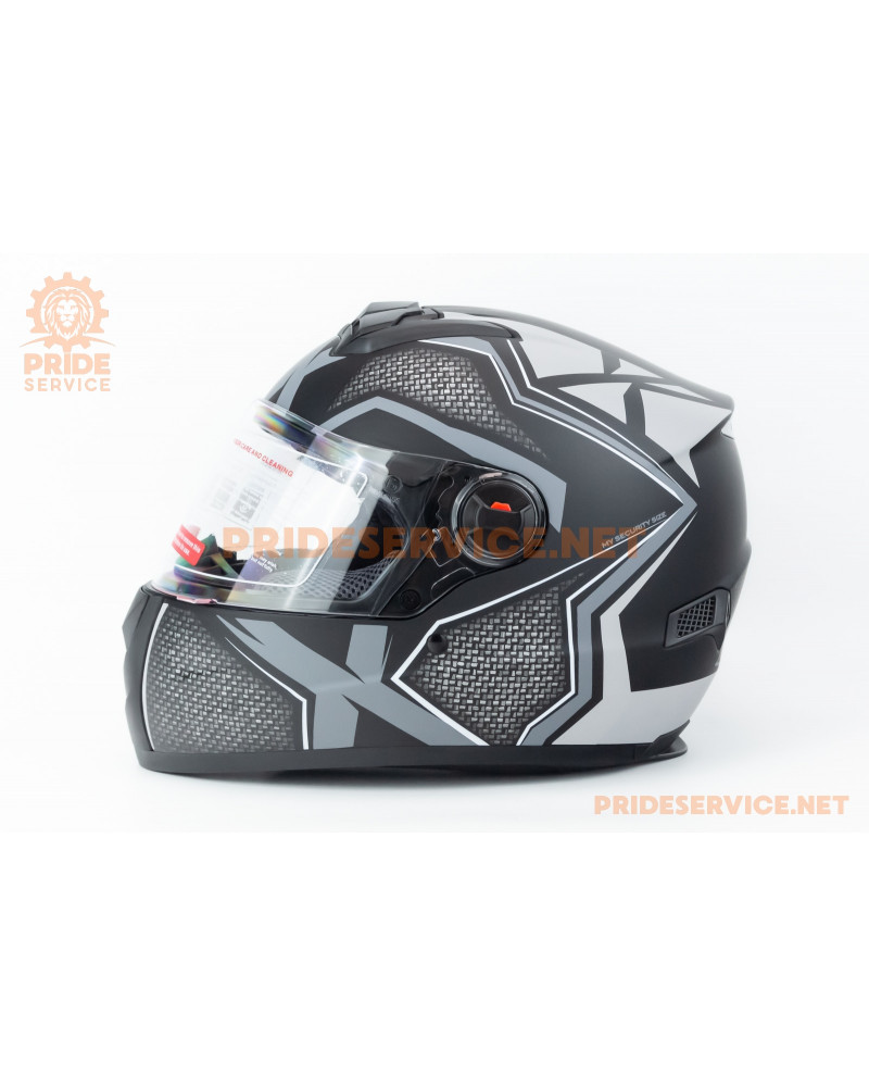 Шолом інтеграл, сонцезахисні окуляри М61 S (55-56см), чорно-сірий мат