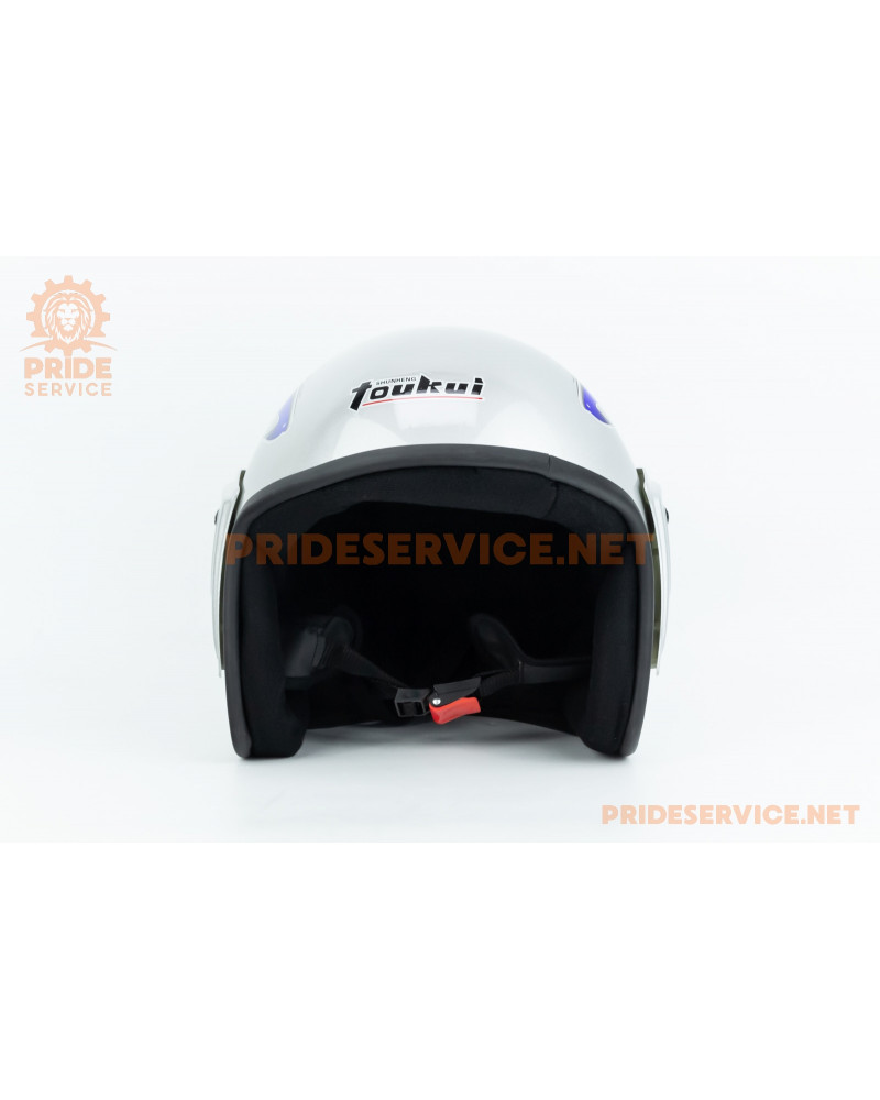 Шолом відкритий HK-215, сірий з малюнком (незначні відмінності малюнків, можливі дефекти фарбування) Шолом відкритий HK-215, сірий з малюнком (незначні відмінності малюнків, можливі дефекти фарбування)