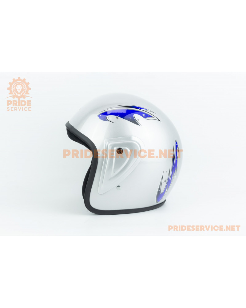 Шолом відкритий HK-215, сірий з малюнком (незначні відмінності малюнків, можливі дефекти фарбування) Шолом відкритий HK-215, сірий з малюнком (незначні відмінності малюнків, можливі дефекти фарбування)