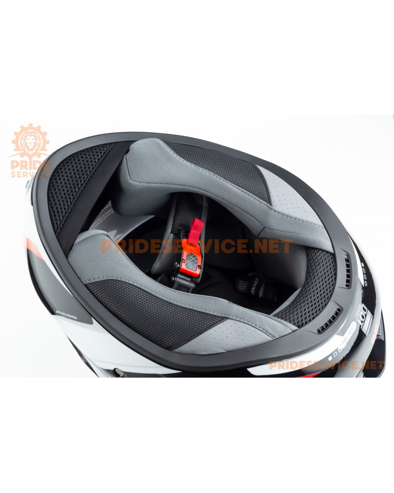 Шолом інтеграл DRAKEN SUNRAY (стандарт DOT/ECE) L (59-60см), чорно-червоний Шолом інтеграл DRAKEN SUNRAY (стандарт DOT/ECE) L (59-60см), чорно-червоний