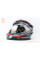 Шолом інтеграл M62 L (59-60см), чорно-червоний