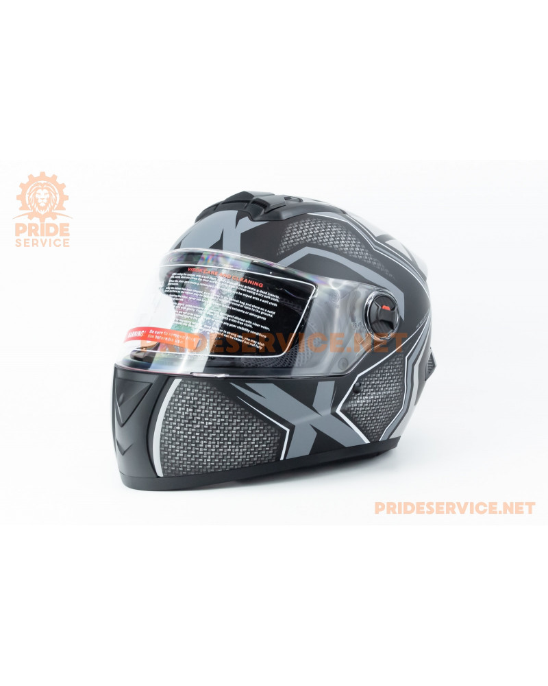 Шолом інтеграл, сонцезахисні окуляри М61 М (57-58см), чорно-сірий мат