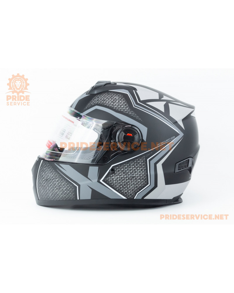 Шолом інтеграл, сонцезахисні окуляри М61 М (57-58см), чорно-сірий мат