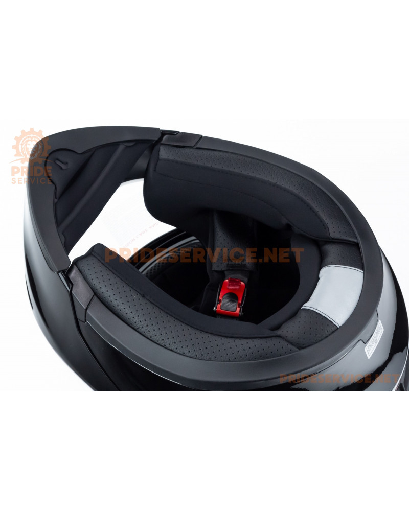 Шолом модуляр з відкидним підборіддям, висувні окуляри GLX-902 S (55-56см), чорний