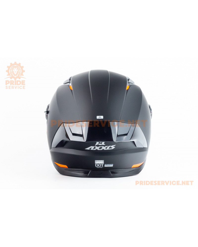 Шолом інтеграл (стандарт DOT/ECE), висувні окуляри PANTHER SV XL (61-62см), чорний мат