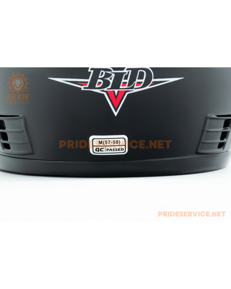 Шолом інтеграл BLD-825A М (57-58см), чорно-салатовий