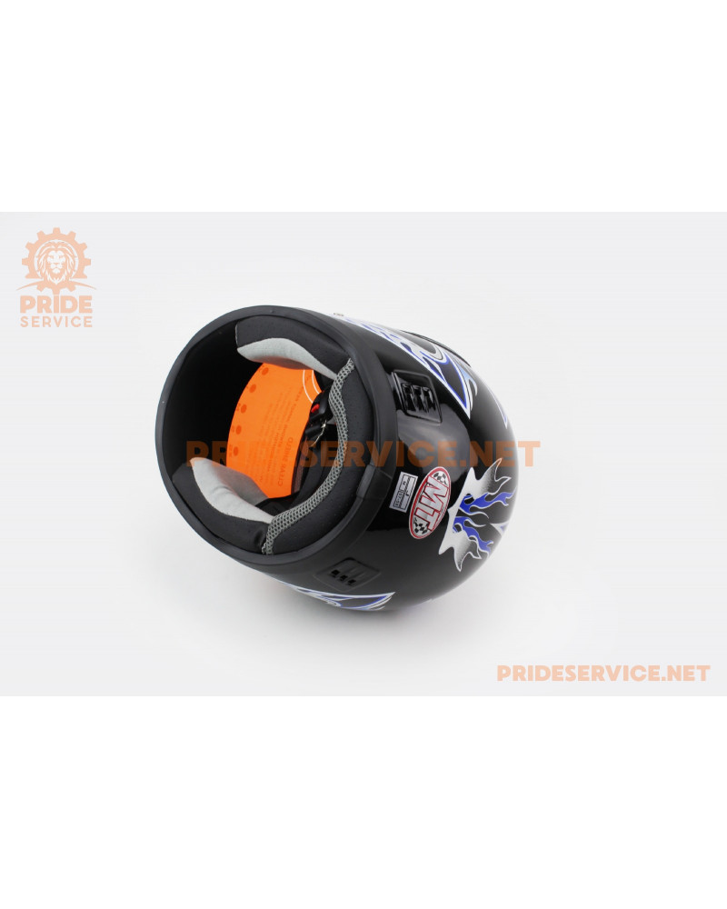 Шолом інтеграл WLT-106 M, чорно-синій