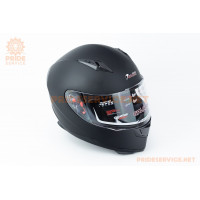 Шолом інтеграл GLX-313 S (55-56см), чорний мат