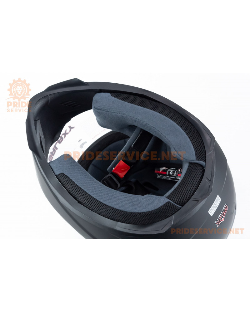 Шолом інтеграл GLX-313 S (55-56см), чорний мат