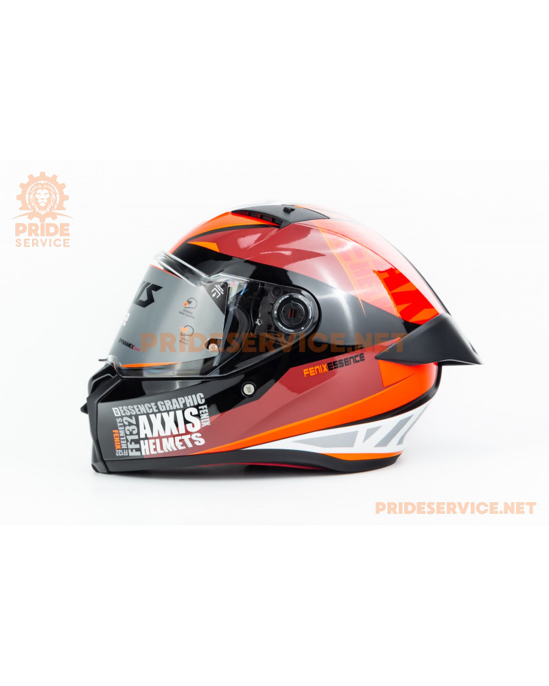 Шолом інтеграл FENIX ​​Essence (стандарт DOT/ECE) М (57-58см), чорно-червоний