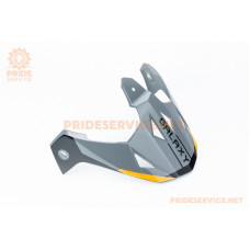 Козирок шолома кросового GLX-802, чорно-помаранчевий