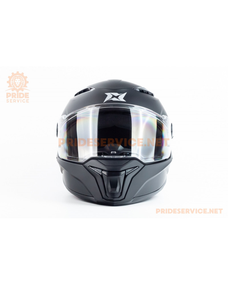 Шолом інтеграл (стандарт DOT/ECE), висувні окуляри PANTHER SV XS (53-54см), чорний мат
