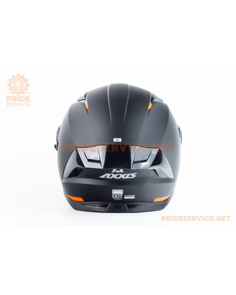 Шолом інтеграл (стандарт DOT/ECE), висувні окуляри PANTHER SV XS (53-54см), чорний мат