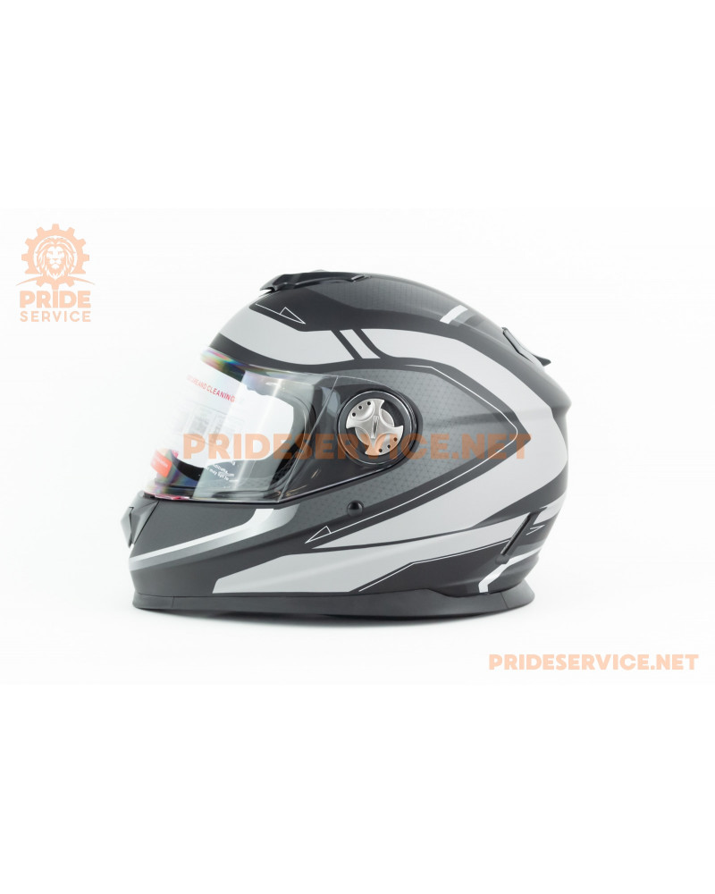 Шолом інтеграл М65 L (59-60см), чорно-сірий мат