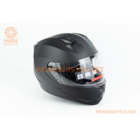 Шолом інтеграл, висувні сонцезахисні окуляри M67 М (57-58см), чорний мат