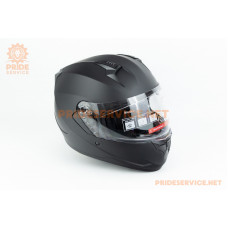 Шолом інтеграл, висувні сонцезахисні окуляри M67 М (57-58см), чорний мат