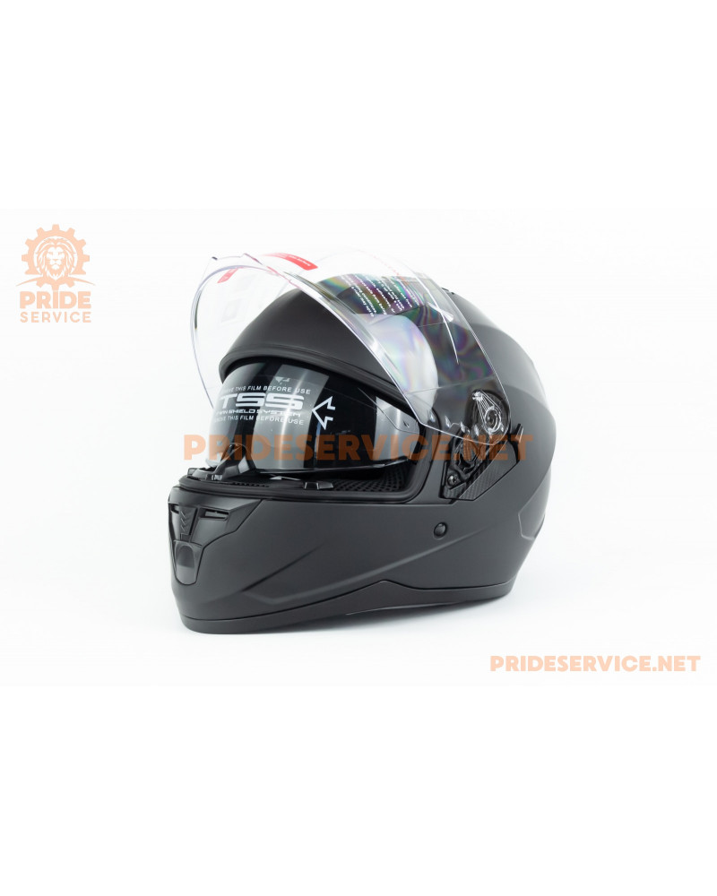 Шолом інтеграл, висувні сонцезахисні окуляри M67 М (57-58см), чорний мат