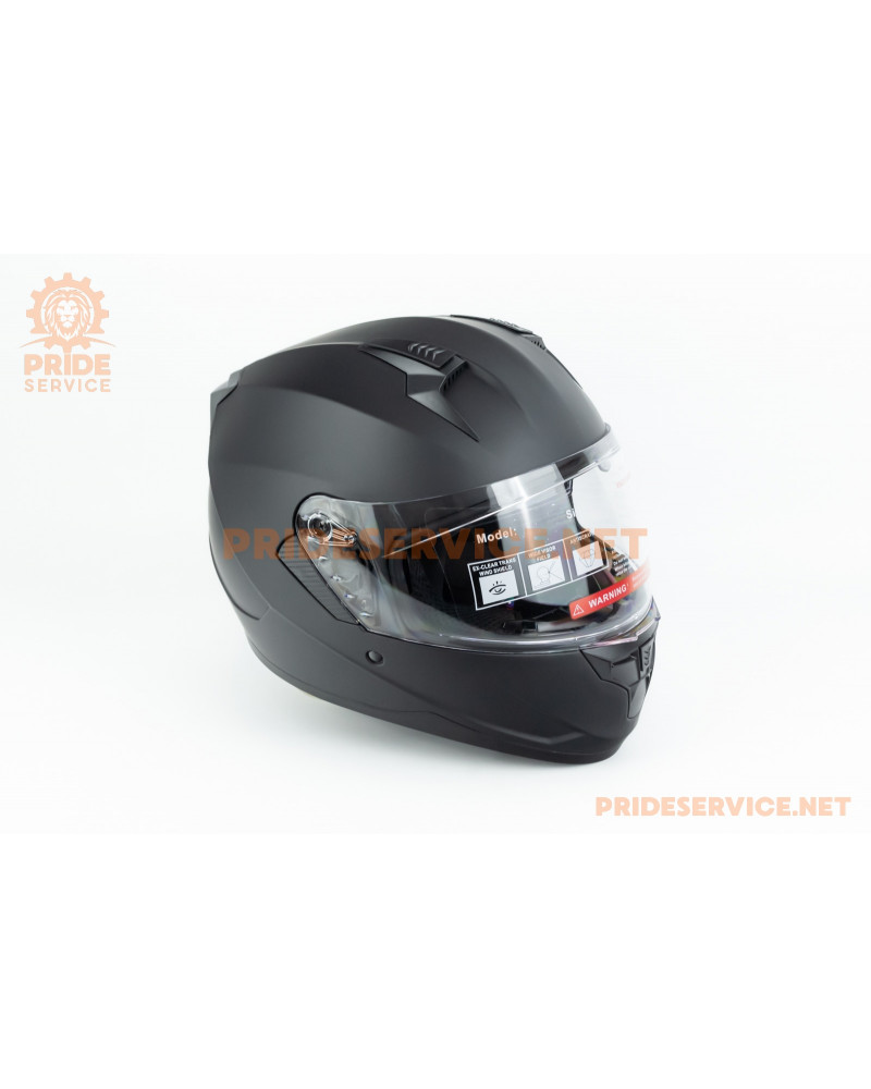 Шолом інтеграл, висувні сонцезахисні окуляри M67 М (57-58см), чорний мат