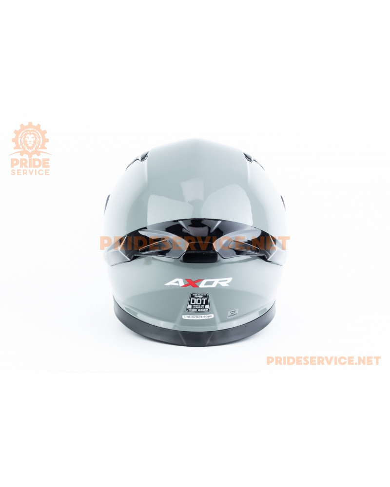 Шолом інтеграл APEX з пінлоком (стандарт DOT/ECE), висувні сонцезахисні окуляри L (59-60см), сірий Шолом інтеграл APEX з пінлоком (стандарт DOT/ECE), висувні сонцезахисні окуляри L (59-60см), сірий