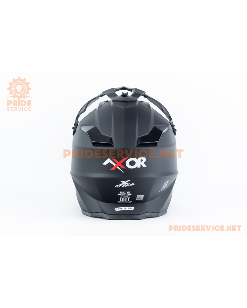 Шолом кросовий X CROSS (стандарт DOT/ECE) М (57-58см), чорно-червоний мат Шолом кросовий X CROSS (стандарт DOT/ECE) М (57-58см), чорно-червоний мат