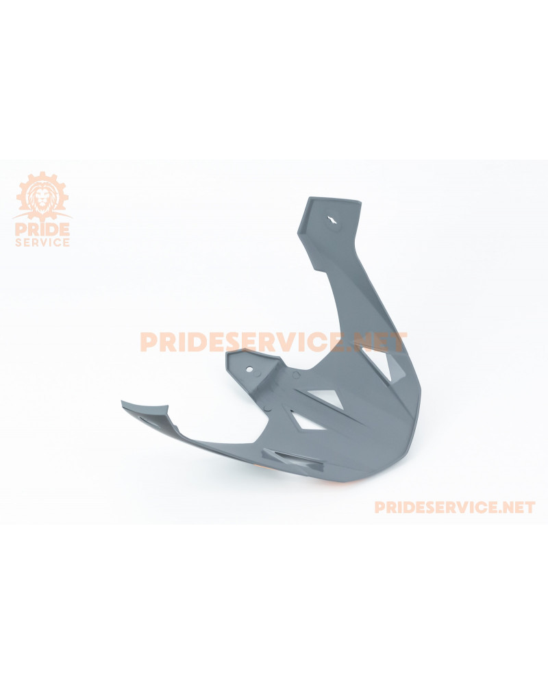 Козирок шолома кросового GLX-802, чорно-помаранчевий мат