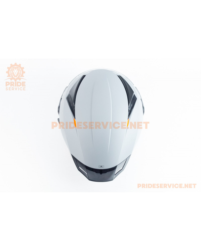 Шолом інтеграл (стандарт DOT/ECE), висувні окуляри PANTHER SV М (57-58см), сірий мат