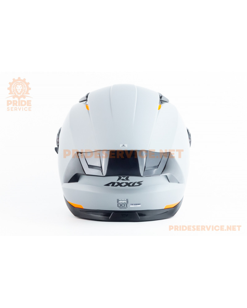 Шолом інтеграл (стандарт DOT/ECE), висувні окуляри PANTHER SV L (59-60см), сірий мат