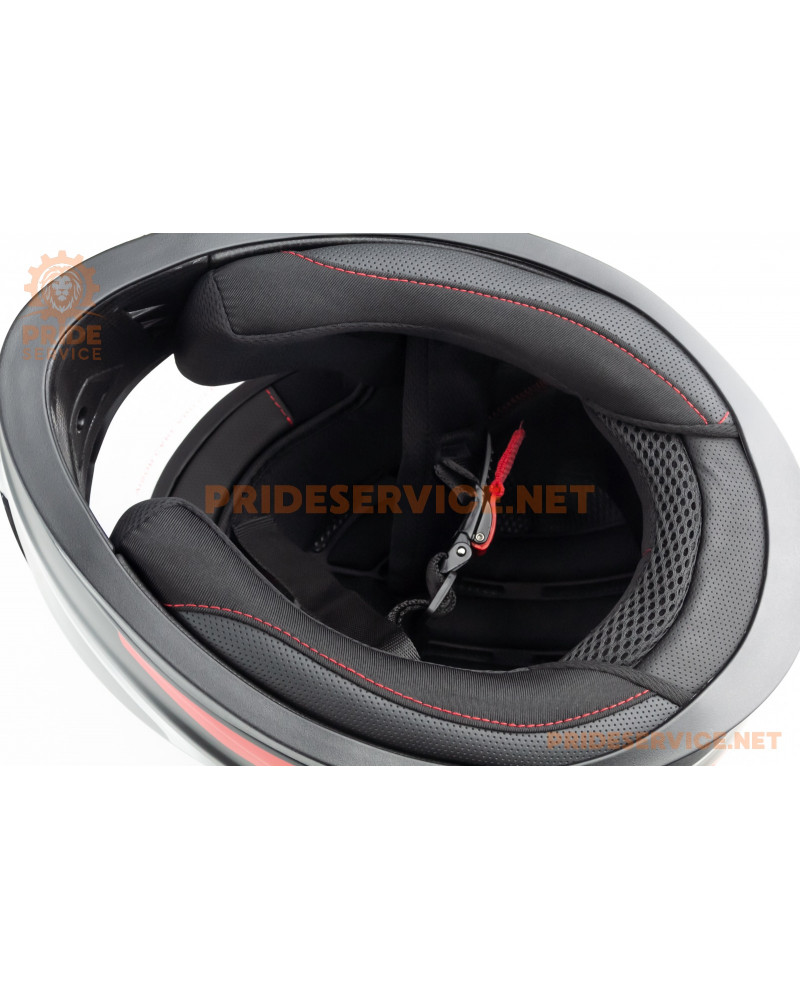 Шолом інтеграл М65 L (59-60см), чорно-червоний мат