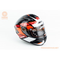 Шолом інтеграл DRAKEN SUNRAY (стандарт DOT/ECE) М (57-58см), чорно-червоний Шолом інтеграл DRAKEN SUNRAY (стандарт DOT/ECE) М (57-58см), чорно-червоний