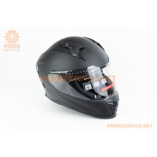 Шолом інтеграл, висувні сонцезахисні окуляри M69 S (55-56см), чорний мат