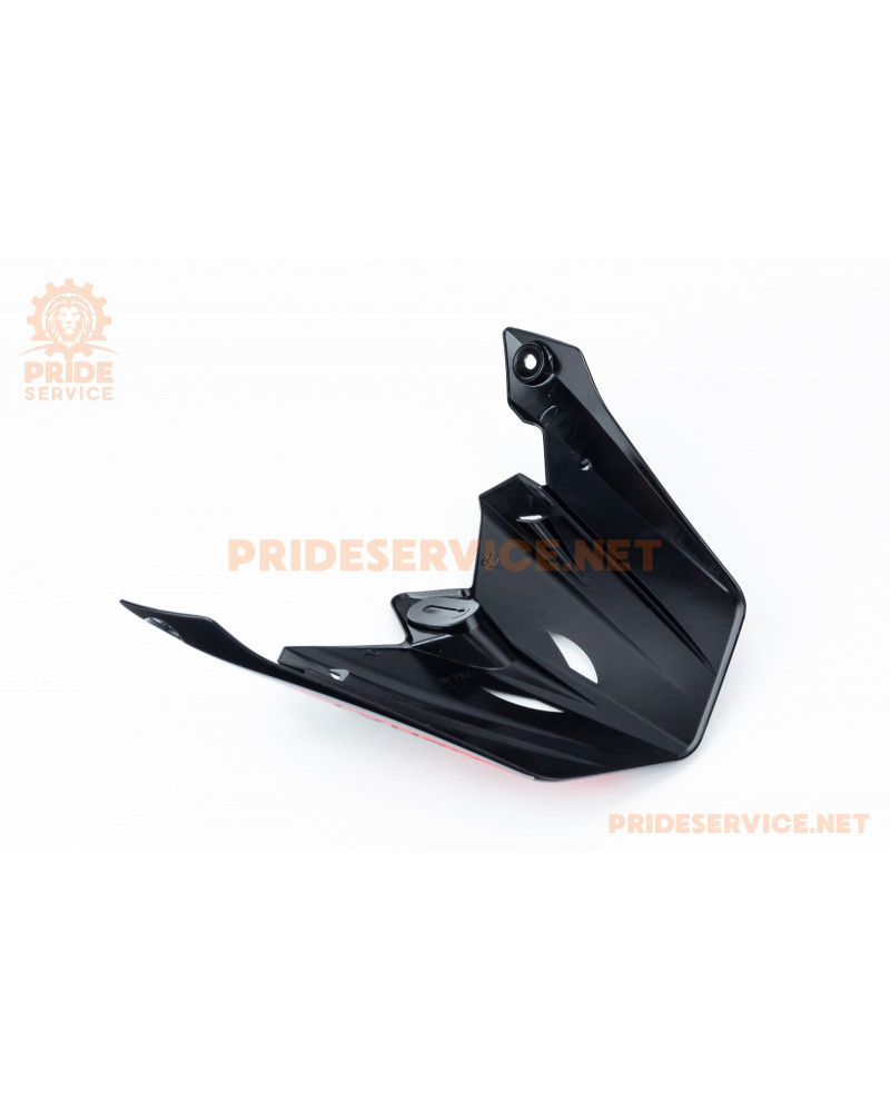 Козирок шолома кросового GLX-803, чорно-червоний