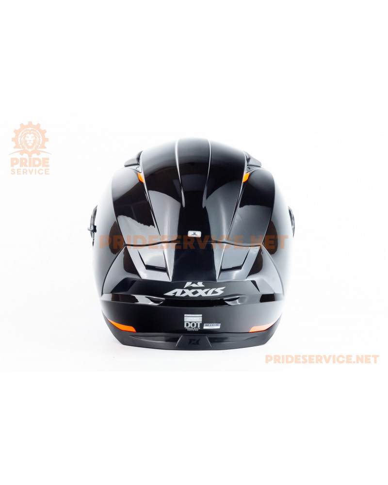 Шолом інтеграл (стандарт DOT/ECE), висувні окуляри PANTHER SV М (57-58см), чорний