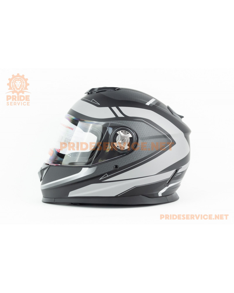 Шолом інтеграл М65 S (55-56см), чорно-сірий мат