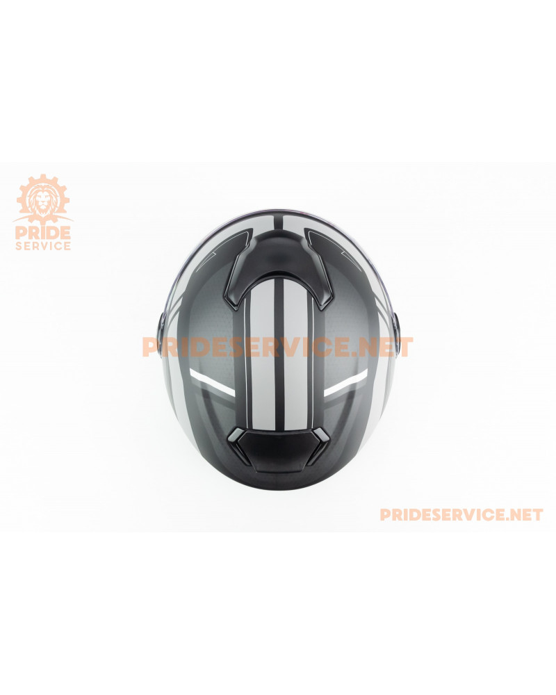 Шолом інтеграл М65 S (55-56см), чорно-сірий мат