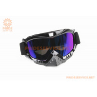 Окуляри кросові/ендуро/АТV, чорні (хамелеон скло), MT-016 Окуляри кросові/ендуро/АТV, чорні (хамелеон скло), MT-016