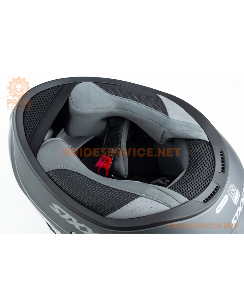 Шолом інтеграл DRAKEN S (стандарт DOT/ECE) S (55-56см), сірий мат Шолом інтеграл DRAKEN S (стандарт DOT/ECE) S (55-56см), сірий мат