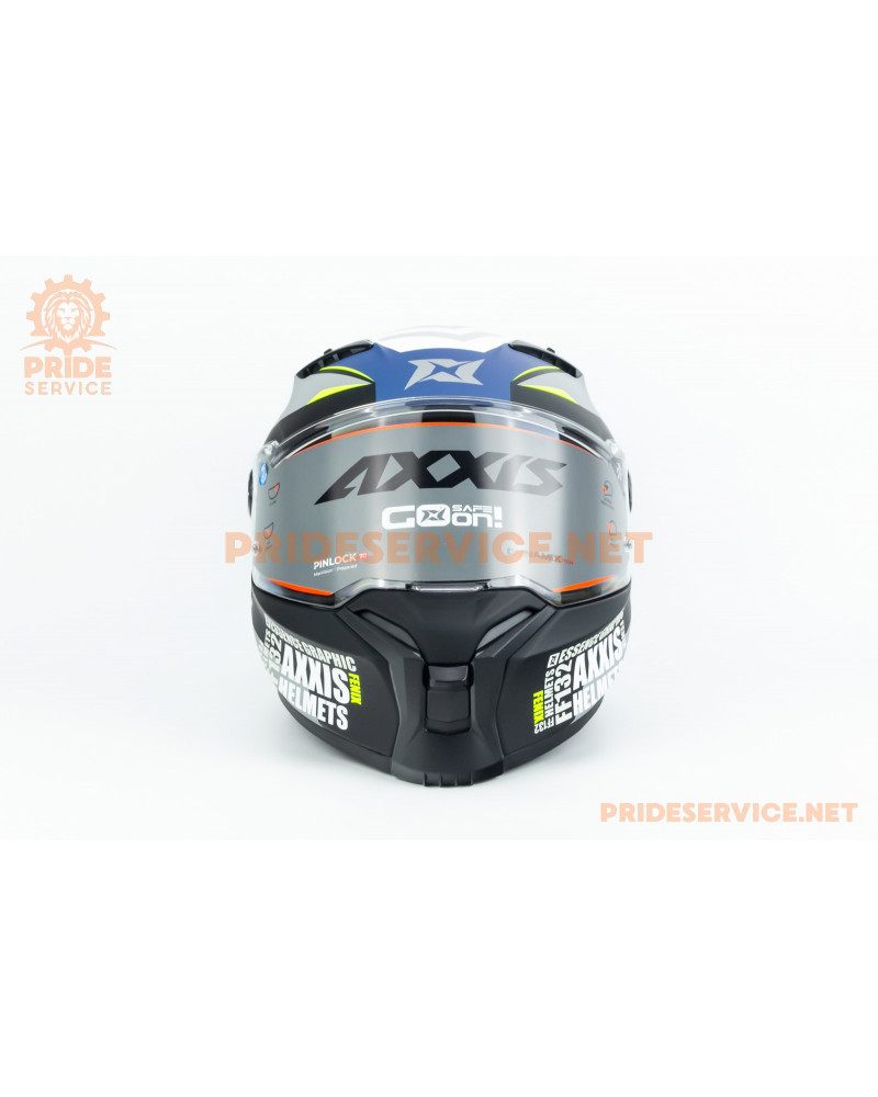 Шолом інтеграл FENIX ​​Essence (стандарт DOT/ECE) L (59см), чорно-синій мат