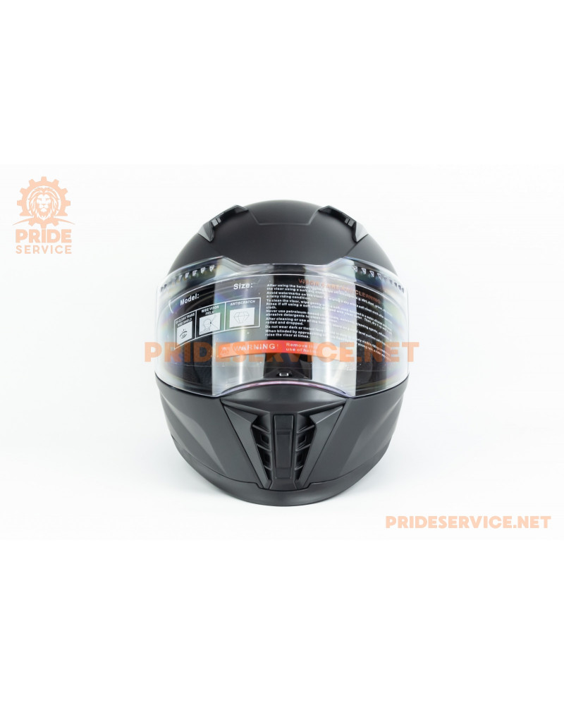 Шолом інтеграл, висувні сонцезахисні окуляри M69 М (57-58см), чорний мат