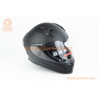 Шолом інтеграл, висувні сонцезахисні окуляри M69 М (57-58см), чорний мат